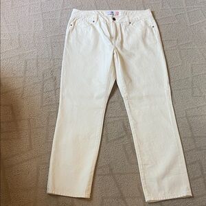 CAbi Cream Denim Jeans